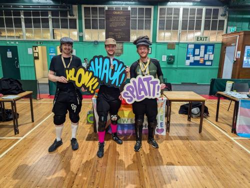 RevolutionGold : Ben Hamilton (Saorsa Swords)Silver : Chris Oates (Vanguard Centre)Bronze : Bryn Humphris (York School of Defence)